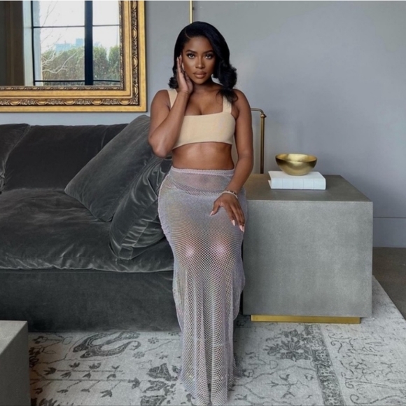 Zara Long mesh skirt - Picture 7 of 9